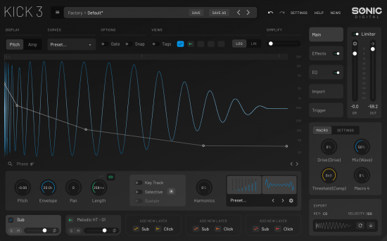 Sonic Academy – KICK 3_底鼓电子合成器-音频捌玖资源网