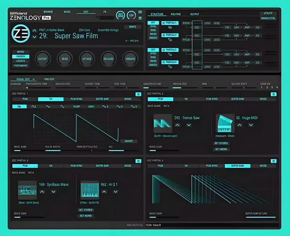 Roland Cloud ZENOLOGY Pro Collection 2.0.4_合成器-音频捌玖资源网