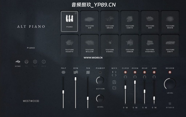 Westwood Instruments – Electric Home Piano钢琴Kontakt 6.6.1-音频捌玖资源网