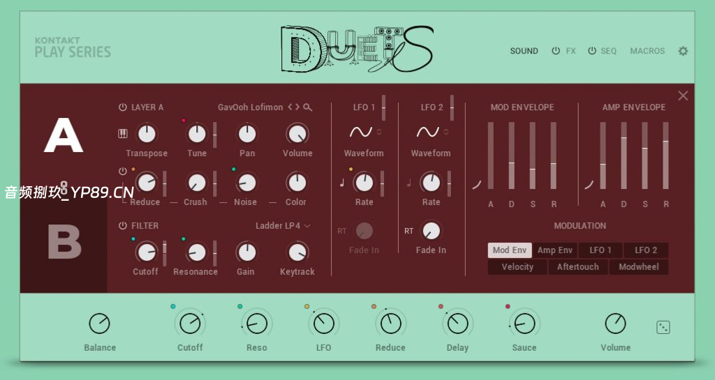 Native Instruments – Play Series DUETS(KONTAKT 7.6.1)-音频捌玖资源网