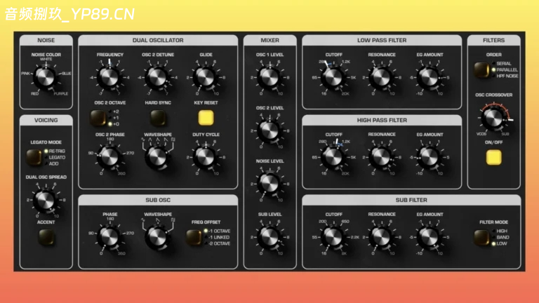 Moog Music – Mariana_贝斯合成器-音频捌玖资源网