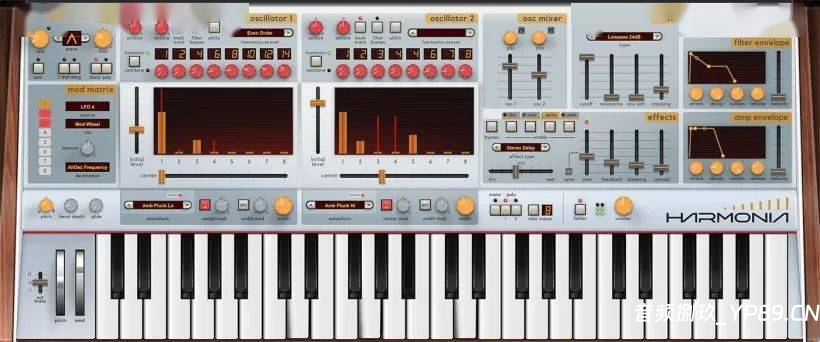 Cherry Audio Harmonia v1.0.9合成器-音频捌玖资源网