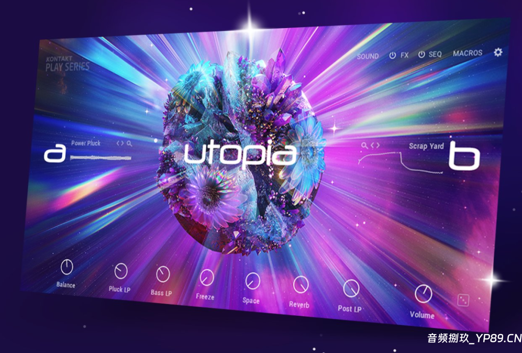 Native Instruments Play Series Utopia_Kontakt 7.1.5或更高入库-音频捌玖资源网