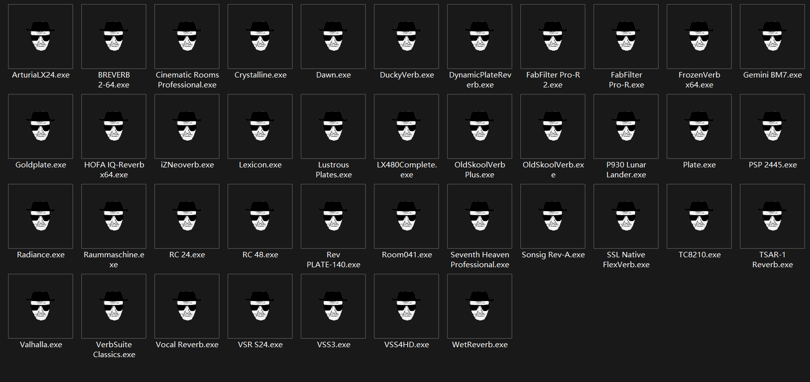 单个空间类混响（IR、数字、板式、大厅、房间、室内）40个一键安装-音频捌玖资源网