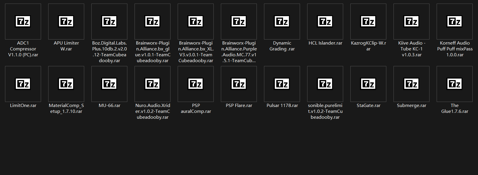 单独动态类插件22个【压缩文件】-音频捌玖资源网