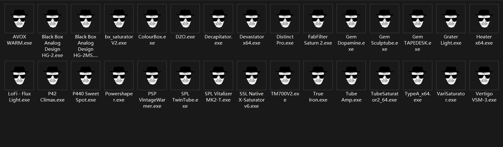 饱和器插件（奇次偶次磁带机）30个一键安装激活-音频捌玖资源网