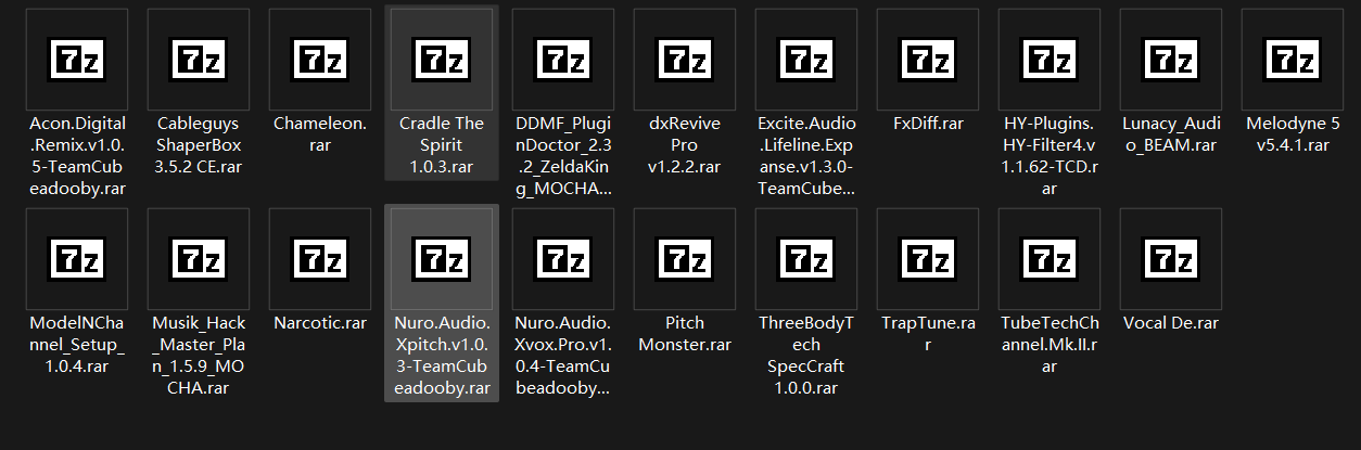 其他类插件【解压后安装】21个插件-音频捌玖资源网