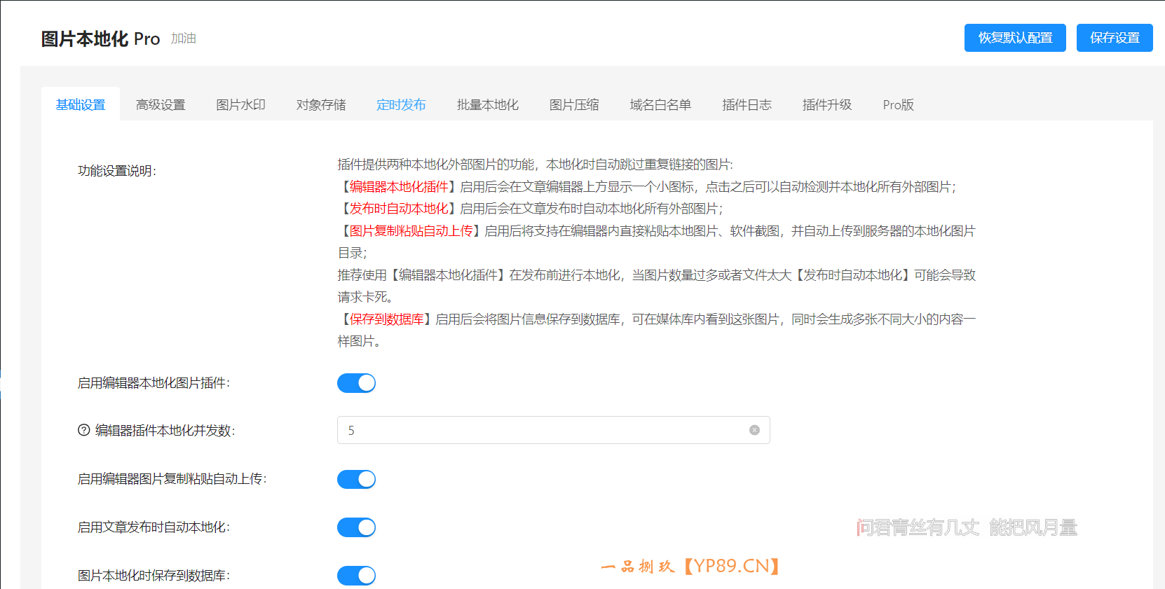 本地化文章图片插件PRO